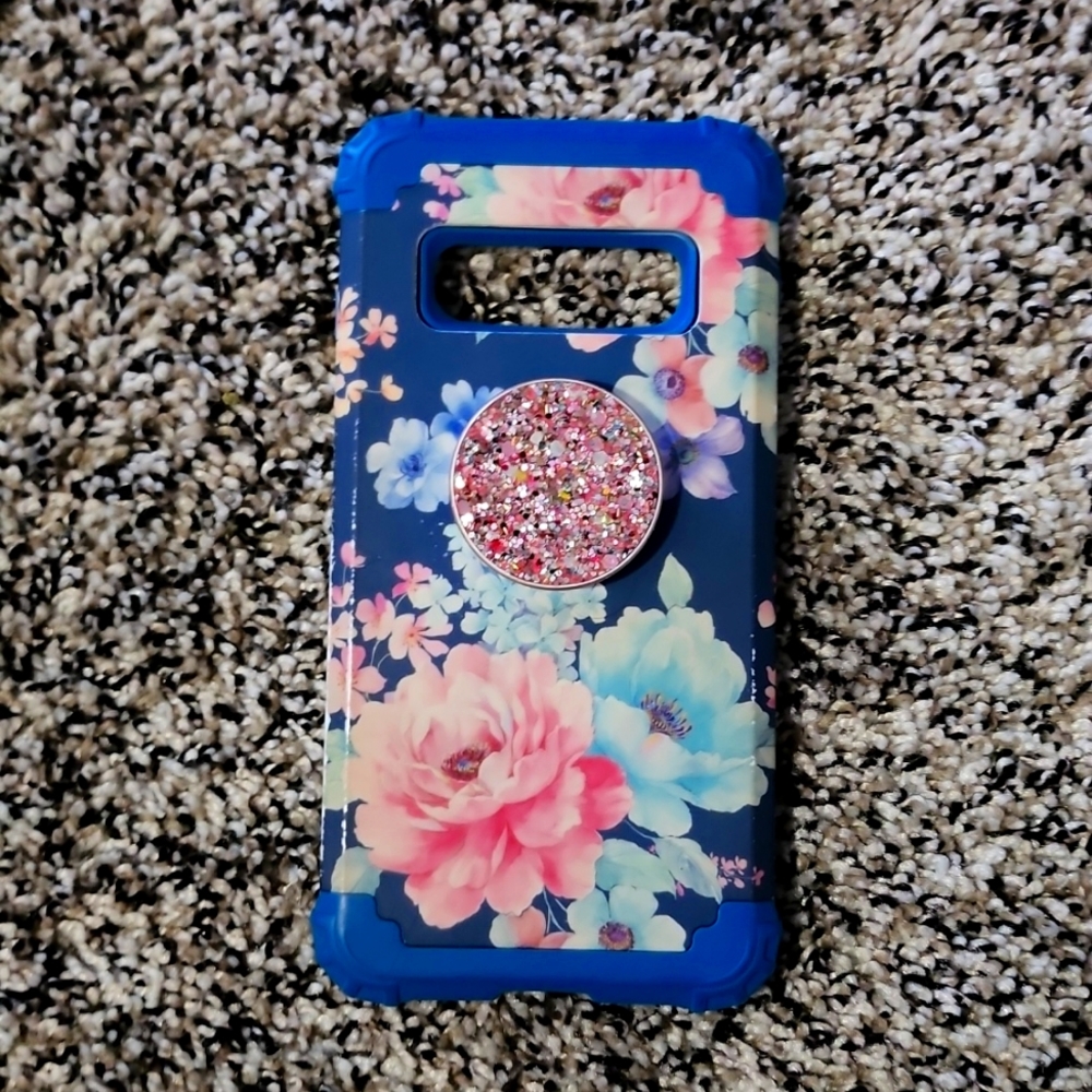 Samsung s10 case with popsocket
